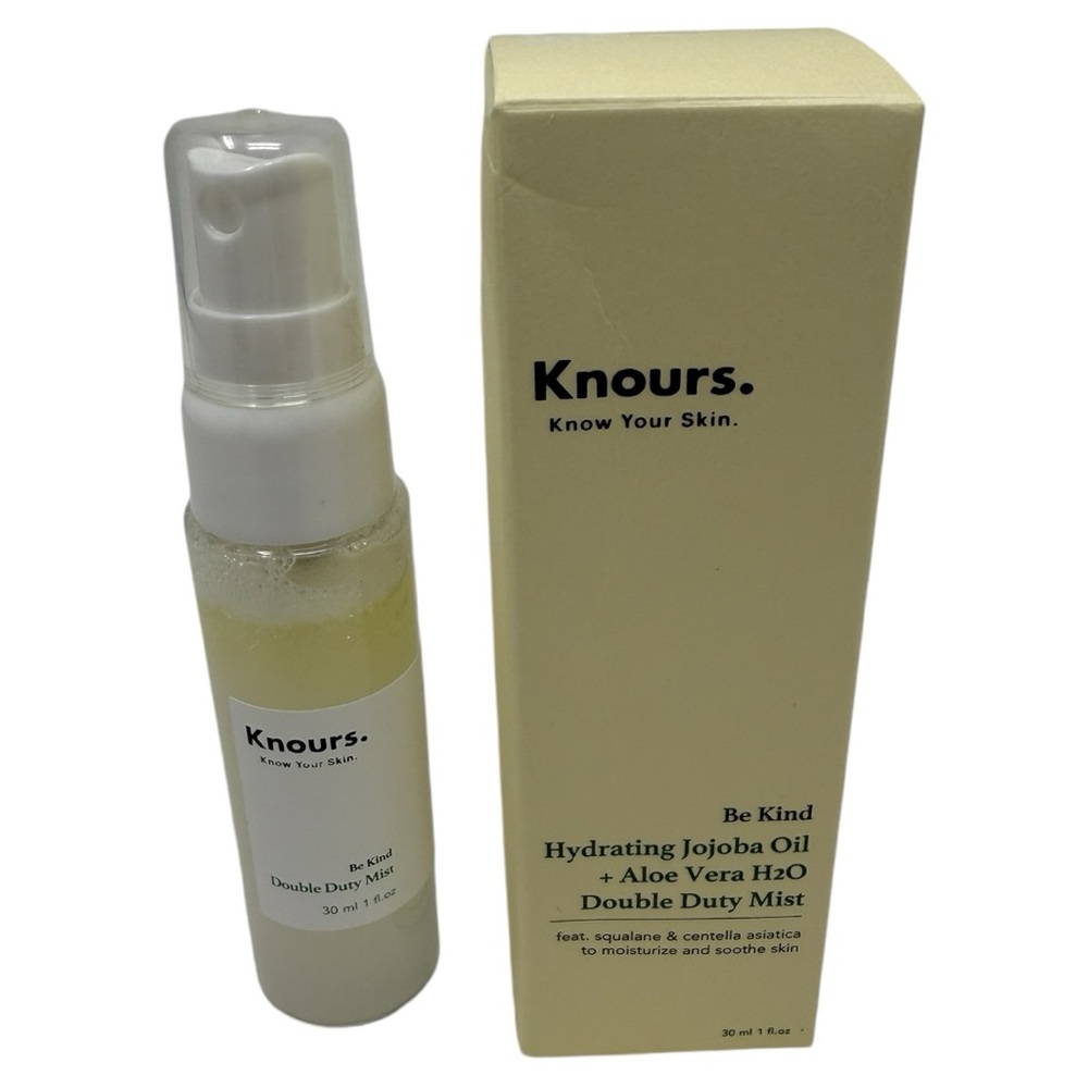 Knours Hydrating Jojoba Oil + Aloe Vera H2O Double Duty Mist